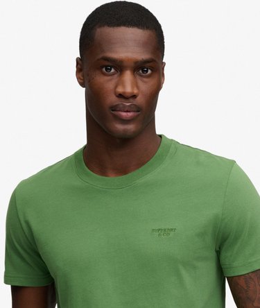 T-shirt Logo Superpos&eacute; Essential Brod&eacute; Image 4