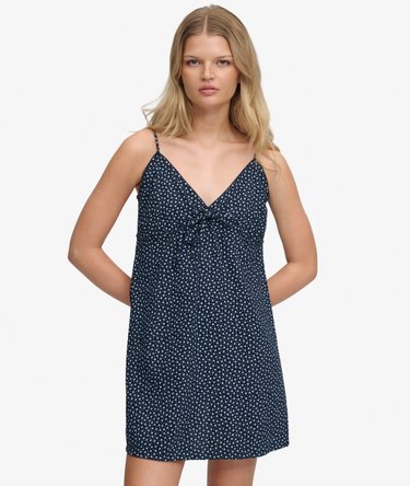 Textured Woven Cami Dress Image 1