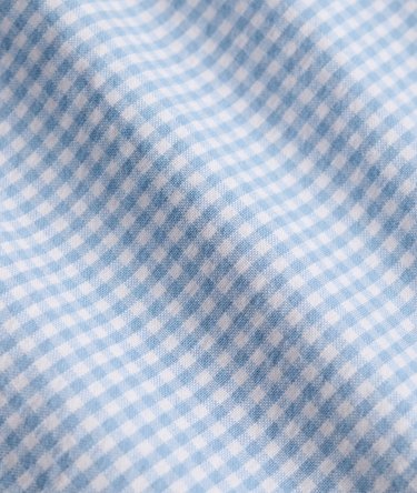 Cotton Elastic Check Shorts Image 7