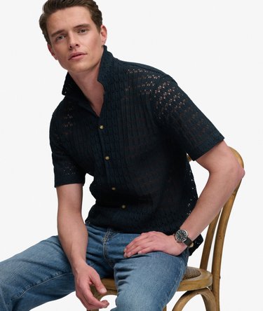 Knitted Texture Shirt Image 2