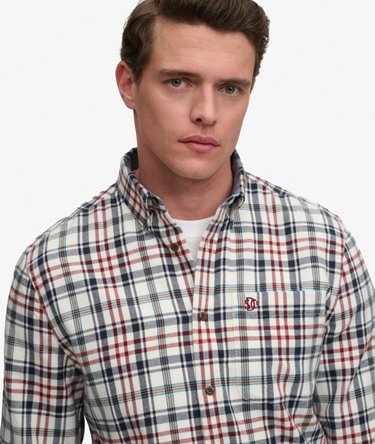 Long Sleeve Cotton Lumberjack Shirt Image 4