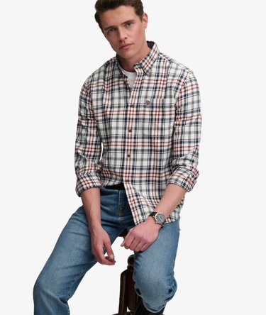 Long Sleeve Cotton Lumberjack Shirt Image 2