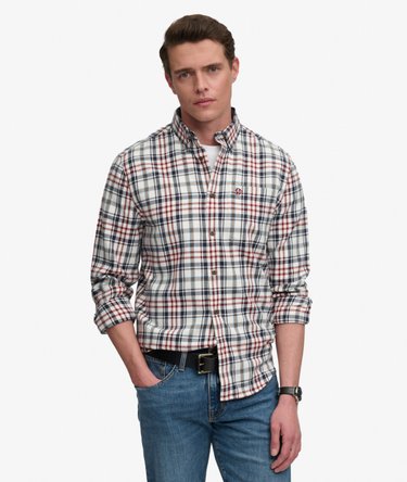 Long Sleeve Cotton Lumberjack Shirt Image 1