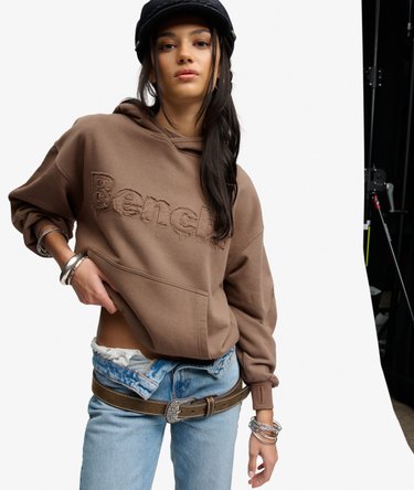 Bench Oversized Hoodie mit Applikation Image 1