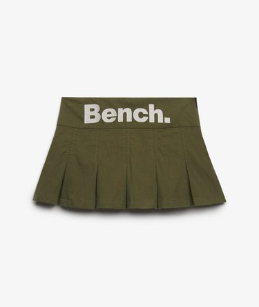 Bench Logo Plissierter Mini-Rock mit Pfirsichhaut-Finish Image 7