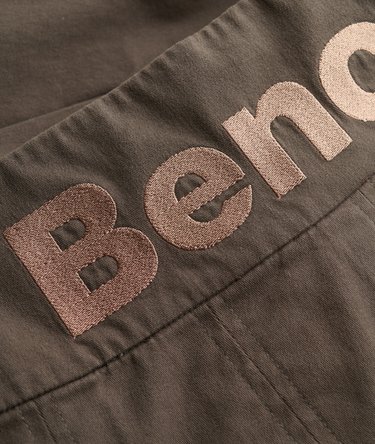Bench Logo Pleated Twill Mini Skirt Image 5