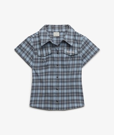 Bench Kariertes Kurzarmhemd mit schmaler Passform Image 6