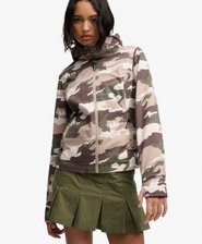 Bench Kapuzenjacke mit Trichterkragen aus Ripstop