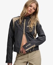 Bench Racer Shell Double Zip Jacket