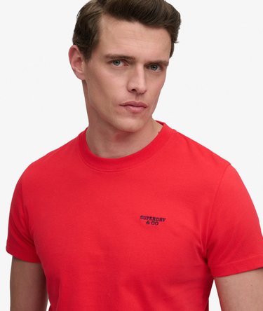 Essential Stacked Logo Embroidered T-shirt Image 4