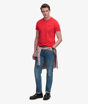 Essential Stacked Logo Embroidered T-shirt Image 3