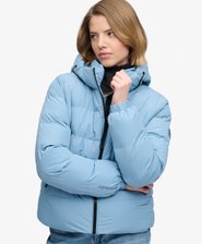Hooded Sports Puffer Jacket