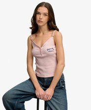 Athletic Essentials Button Down Cami Top