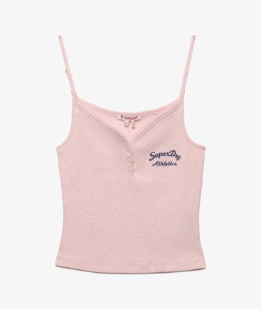 Athletic Essentials Button Down Cami Top Image 7