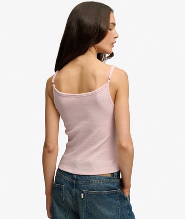 Athletic Essentials Button Down Cami Top Image 5