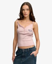 Athletic Essentials Button Down Cami Top