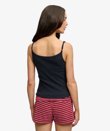 Athletic Essentials Button Down Cami Top Image 5