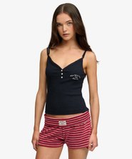 Athletic Essentials Button Down Cami Top