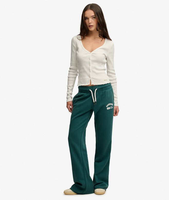 Athletic Essentials Low Rise Flare Joggers