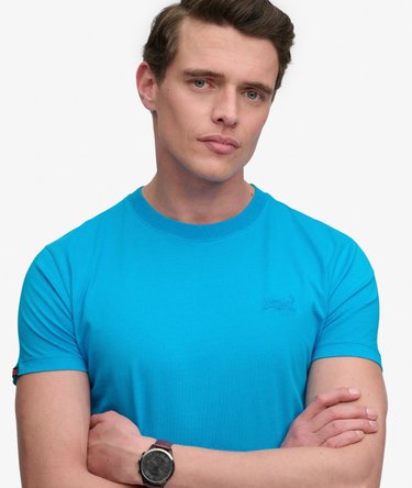 Essential Logo Embroidered Neon T-Shirt Image 4