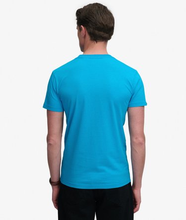 Essential Logo Embroidered Neon T-Shirt Image 5
