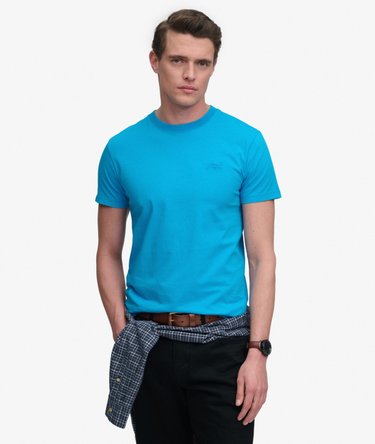 Essential Logo Embroidered Neon T-Shirt Image 1