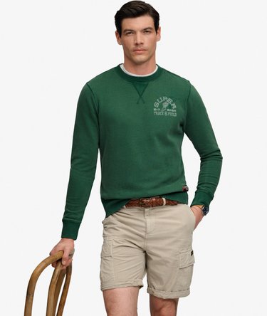 Vintage Preppy Avslappnad Sweatshirt Image 2
