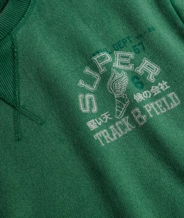 Vintage Preppy Avslappnad Sweatshirt Image 6