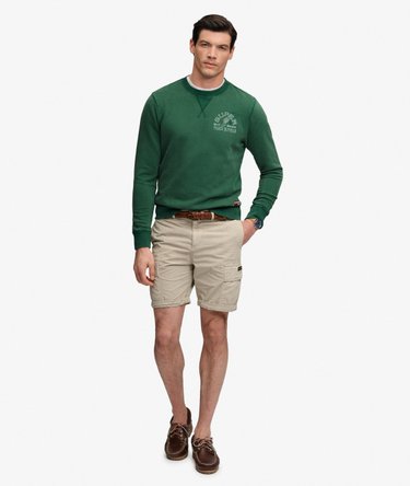 Vintage Preppy Avslappnad Sweatshirt Image 3