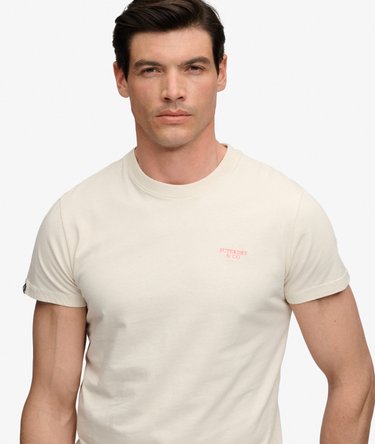 T-shirt Logo Superpos&eacute; Essential Brod&eacute; Image 4