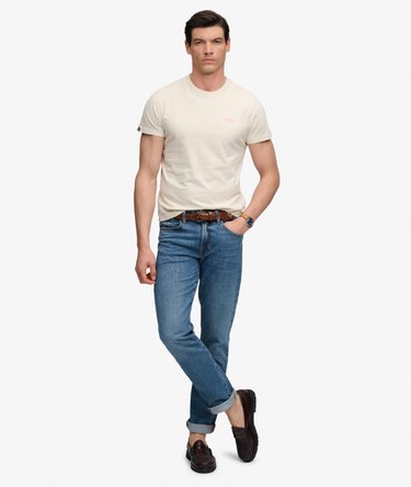 T-shirt Logo Superpos&eacute; Essential Brod&eacute; Image 3