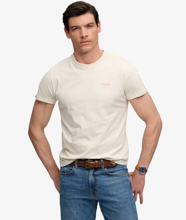 T-shirt Logo Superpos&eacute; Essential Brod&eacute; Image 1