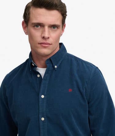 Classic Needle Cord Shirt Image 4