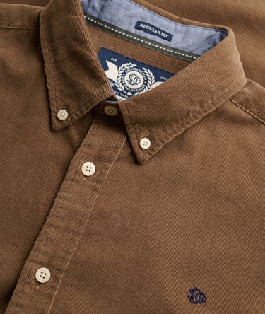Classic Needle Cord Shirt Image 6