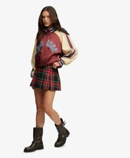 Mini-jupe pliss&eacute;e avec short int&eacute;gr&eacute;