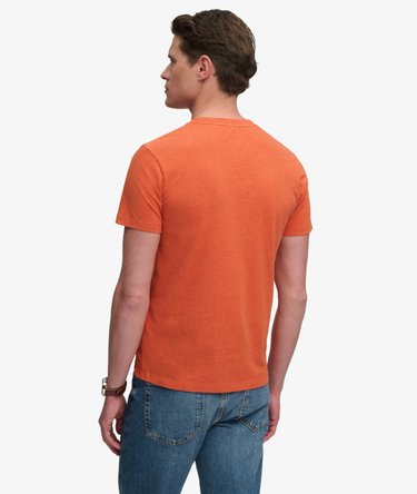 T-shirt con Logo Serif Essential Ricamato Image 5