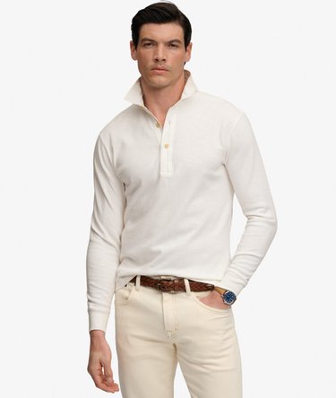 Classic Preppy Long Sleeved Top Image 1