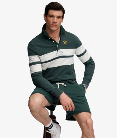 Vintage Athletic Stripe Rugby-paita Image 2