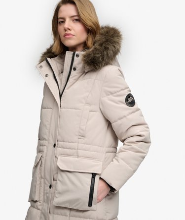 Everest Longline Puffer Coat Image 2