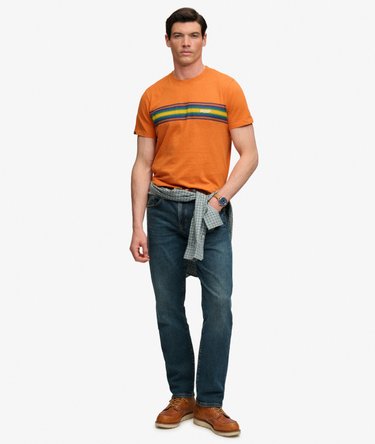 Outdoor Stripe Logo Relaxed T-shirt Image 3