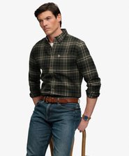 Katoenen Lumberjack Overhemd met Lange Mouwen