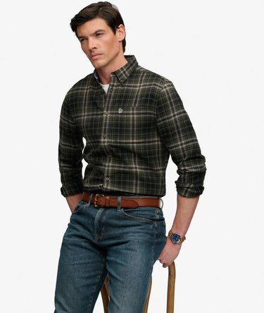 Katoenen Lumberjack Overhemd met Lange Mouwen Image 2