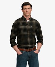 Katoenen Lumberjack Overhemd met Lange Mouwen