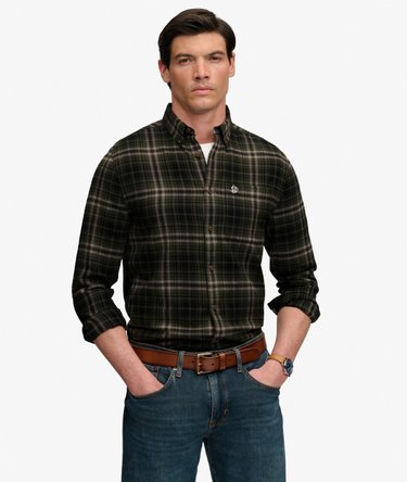 Katoenen Lumberjack Overhemd met Lange Mouwen Image 1