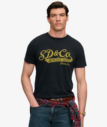 Vintage Script T-shirt Image 1