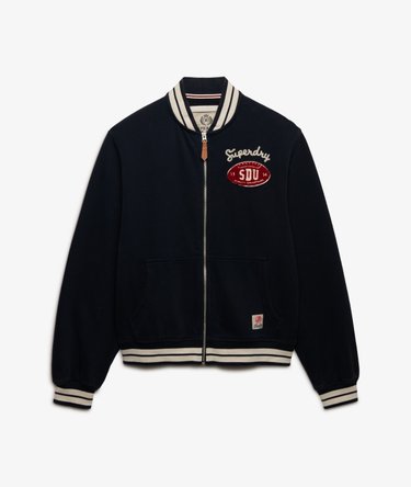 Country Club Jersey Bomber Jacket Image 7