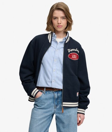 Country Club Jersey Bomber Jacket Image 1