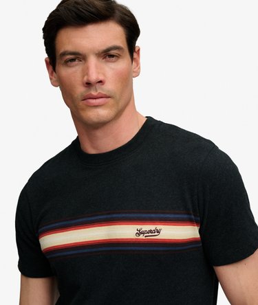 Outdoor Stripe Logo Relaxed T-shirt Image 4