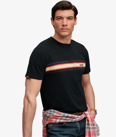 Outdoor Stripe Logo Relaxed T-shirt Image 2