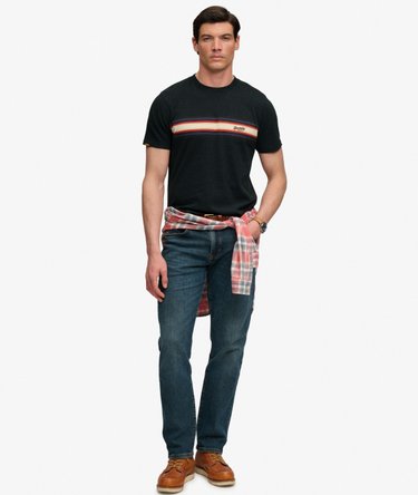 Outdoor Stripe Logo Relaxed T-shirt Image 3